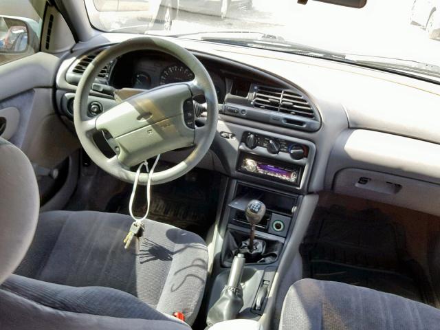 1FALP6533TK103653 - 1996 FORD CONTOUR GL GREEN photo 9