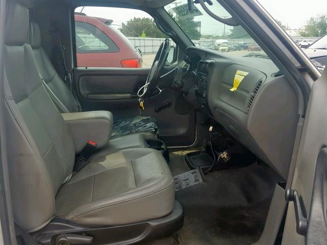 1FTYR10D17PA58654 - 2007 FORD RANGER WHITE photo 5