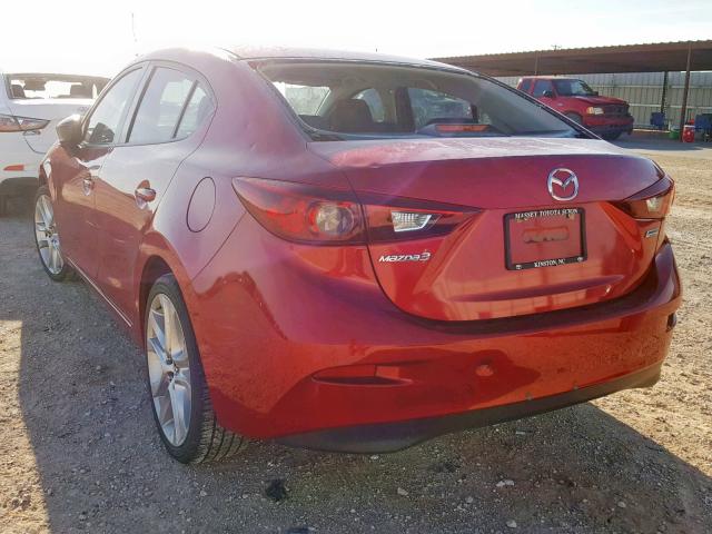 JM1BM1T71F1245176 - 2015 MAZDA 3 SV MAROON photo 3