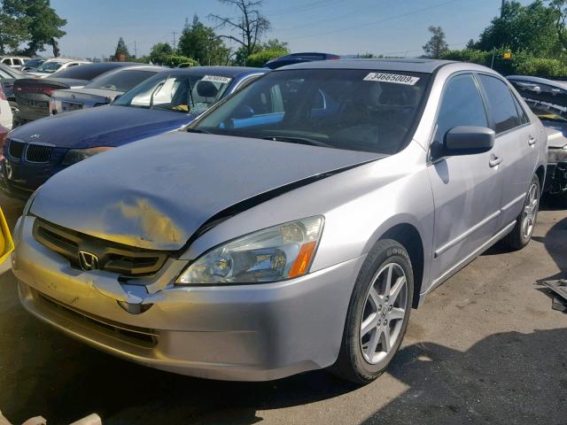 1HGCM66583A004305 - 2003 HONDA ACCORD SILVER photo 2