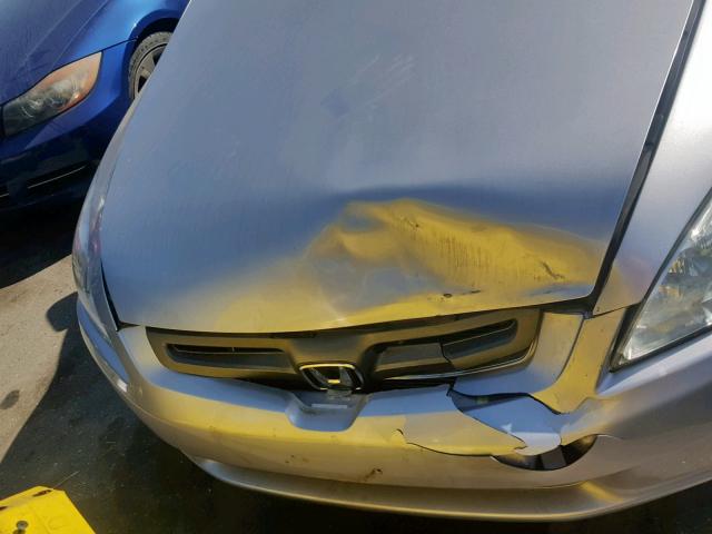 1HGCM66583A004305 - 2003 HONDA ACCORD SILVER photo 9