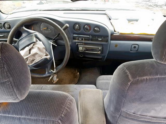 2G1WL52M5V1137308 - 1997 CHEVROLET LUMINA BAS 蓝色 照片 9