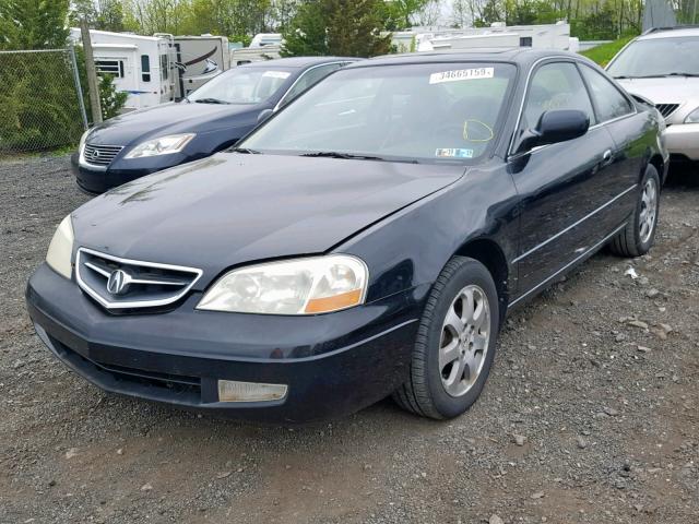 19UYA42411A037577 - 2001 ACURA 3.2 CL BLACK photo 2