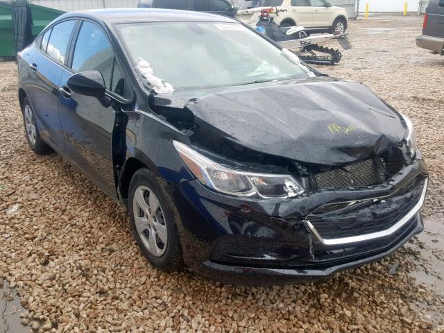 1G1BC5SM8H7131685 - 2017 CHEVROLET CRUZE LS BLACK photo 1