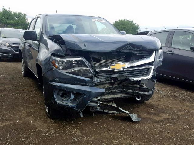 1GCGTCEN2J1101936 - 2018 CHEVROLET COLORADO L GRAY photo 1