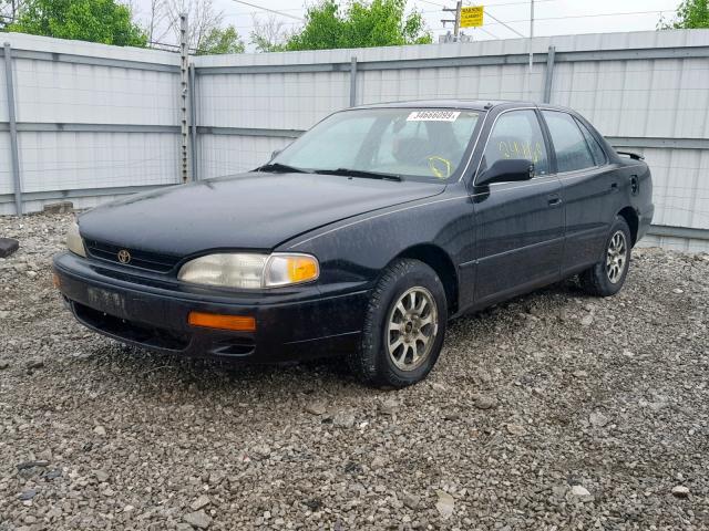 JT2BG12K9T0415842 - 1996 TOYOTA CAMRY DX BLACK photo 2