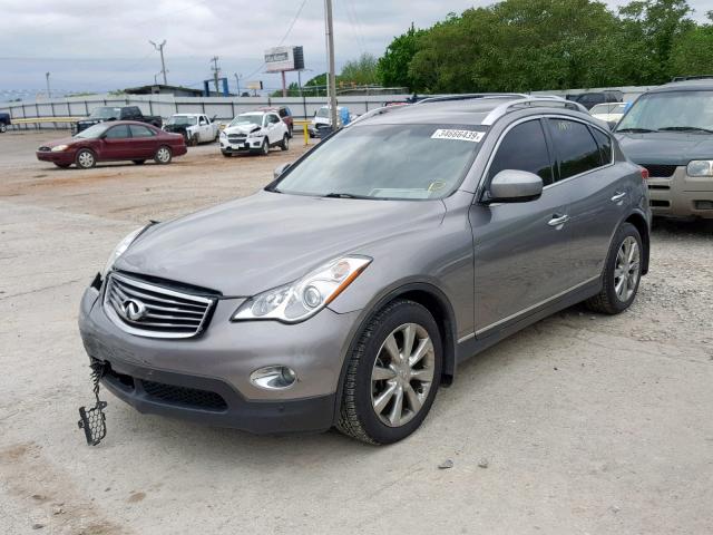 JN1AJ0HR0AM756865 - 2010 INFINITI EX35 BASE BLACK photo 2