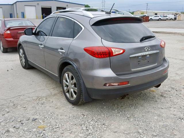 JN1AJ0HR0AM756865 - 2010 INFINITI EX35 BASE BLACK photo 3
