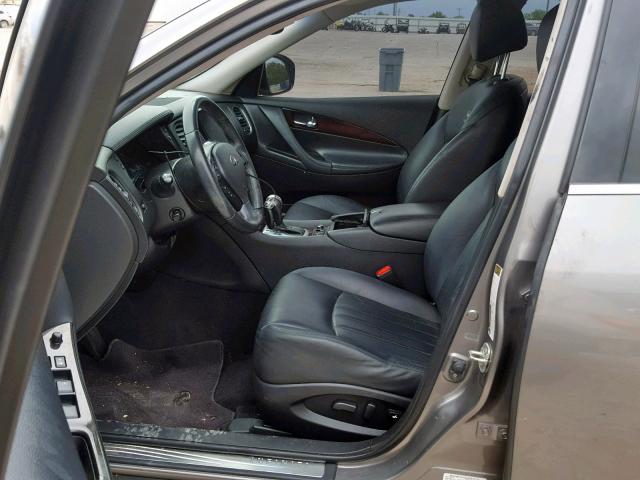 JN1AJ0HR0AM756865 - 2010 INFINITI EX35 BASE BLACK photo 5