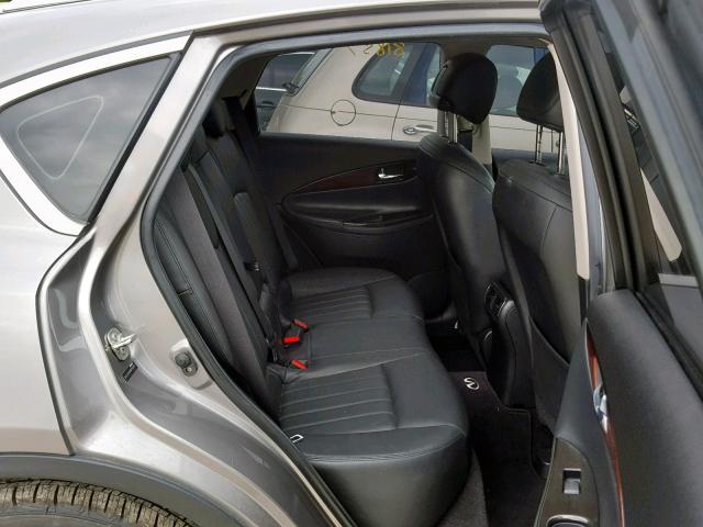 JN1AJ0HR0AM756865 - 2010 INFINITI EX35 BASE BLACK photo 6