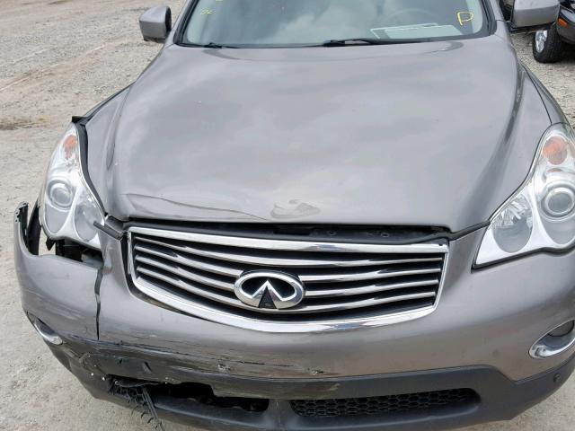 JN1AJ0HR0AM756865 - 2010 INFINITI EX35 BASE BLACK photo 7