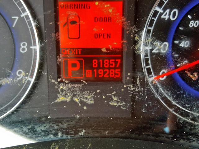 JN1AJ0HR0AM756865 - 2010 INFINITI EX35 BASE BLACK photo 8