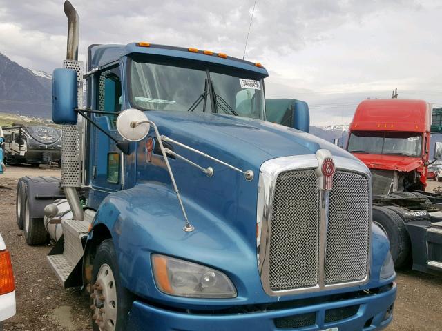 1XKAD49X9CJ318587 - 2012 KENWORTH CONSTRUCTI BLUE photo 1