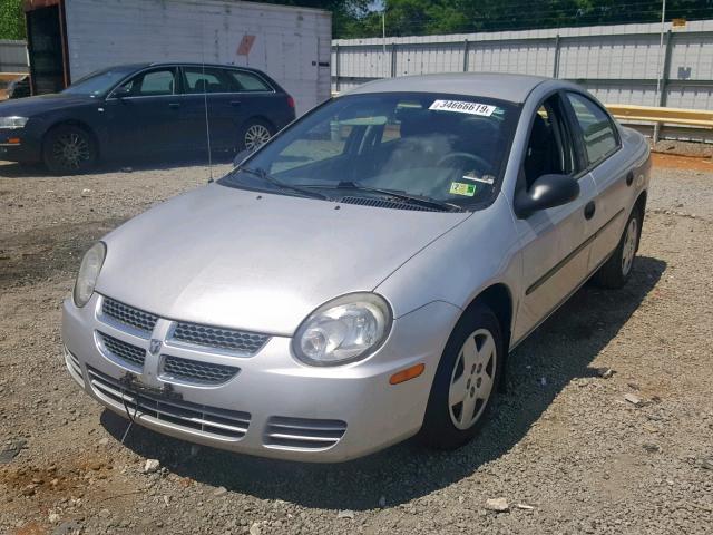 1B3ES26CX3D256805 - 2003 DODGE NEON SE SILVER photo 2