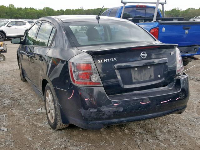 3N1AB6AP4BL695301 - 2011 NISSAN SENTRA 2.0 BLUE photo 3