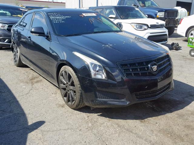 1G6AB5RXXD0124863 - 2013 CADILLAC ATS LUXURY BLACK photo 1