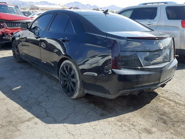 1G6AB5RXXD0124863 - 2013 CADILLAC ATS LUXURY BLACK photo 3