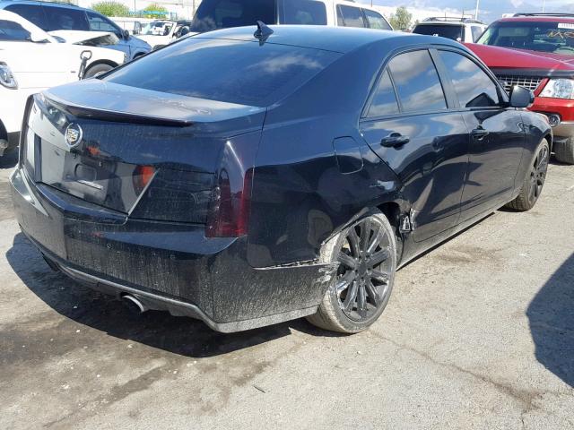 1G6AB5RXXD0124863 - 2013 CADILLAC ATS LUXURY BLACK photo 4