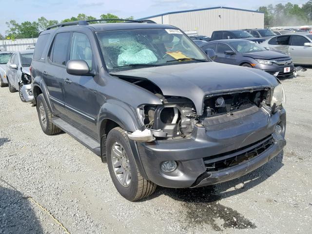 5TDBT48A76S276024 - 2006 TOYOTA SEQUOIA LI GRAY photo 1