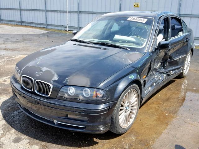 WBAAV53461FK45902 - 2001 BMW 330 I BLACK photo 2