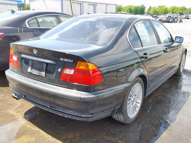 WBAAV53461FK45902 - 2001 BMW 330 I BLACK photo 4