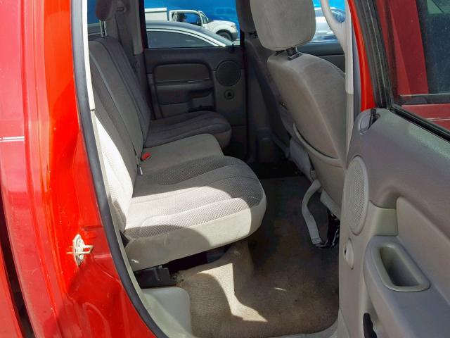 3D7KR28C85G824927 - 2005 DODGE RAM 2500 S 红色 照片 6