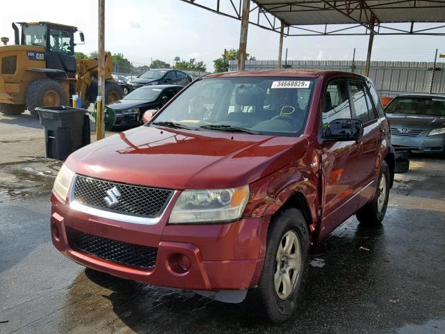 JS3TE941684103189 - 2008 SUZUKI GRAND VITA BURGUNDY photo 2