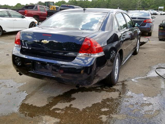 2G1WB5E39F1129364 - 2015 CHEVROLET IMPALA LIM BLACK photo 4