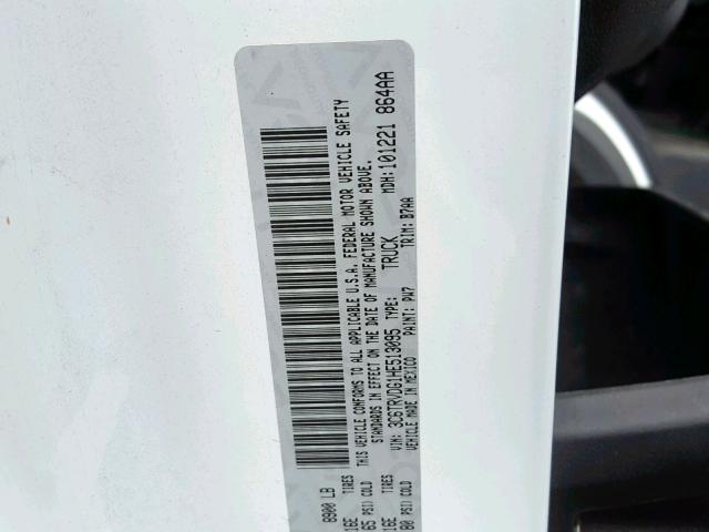 3C6TRVDG1HE513095 - 2017 RAM PROMASTER 白色 照片 10