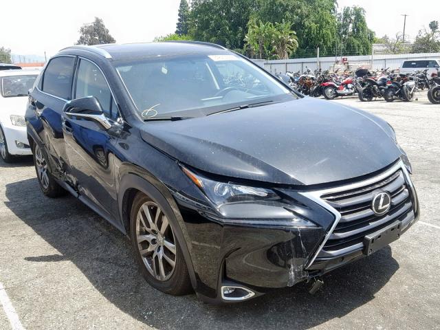 JTJYARBZ8G2027328 - 2016 LEXUS NX 200T BLACK photo 1