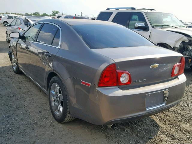 1G1ZC5EB1AF297759 - 2010 CHEVROLET MALIBU 1LT CHARCOAL photo 3