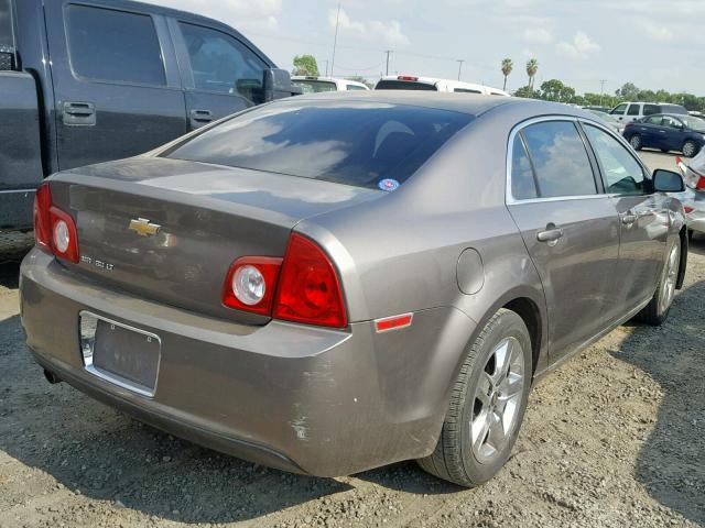 1G1ZC5EB1AF297759 - 2010 CHEVROLET MALIBU 1LT CHARCOAL photo 4