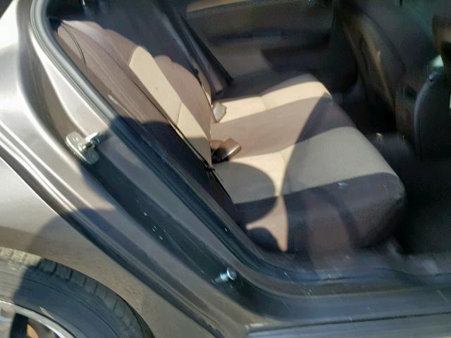 1G1ZC5EB1AF297759 - 2010 CHEVROLET MALIBU 1LT CHARCOAL photo 6