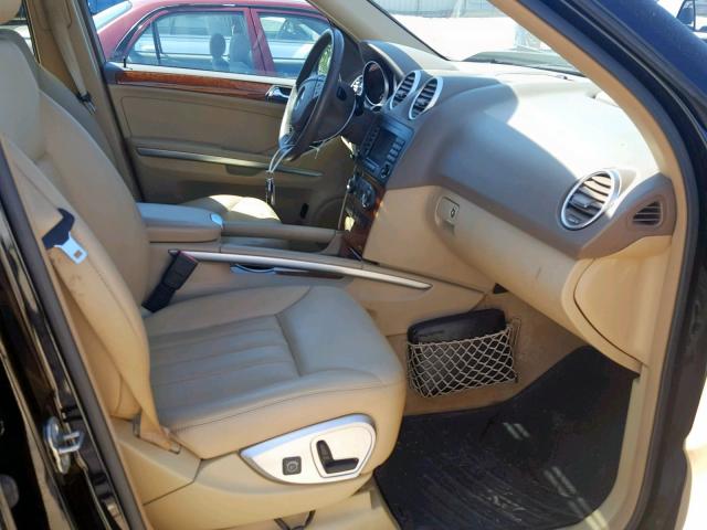 4JGBB22E68A323123 - 2008 MERCEDES-BENZ ML 320 CDI BLACK photo 5