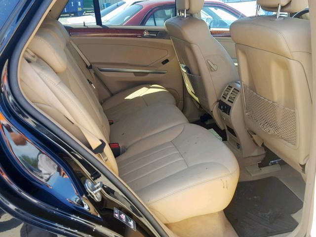 4JGBB22E68A323123 - 2008 MERCEDES-BENZ ML 320 CDI BLACK photo 6