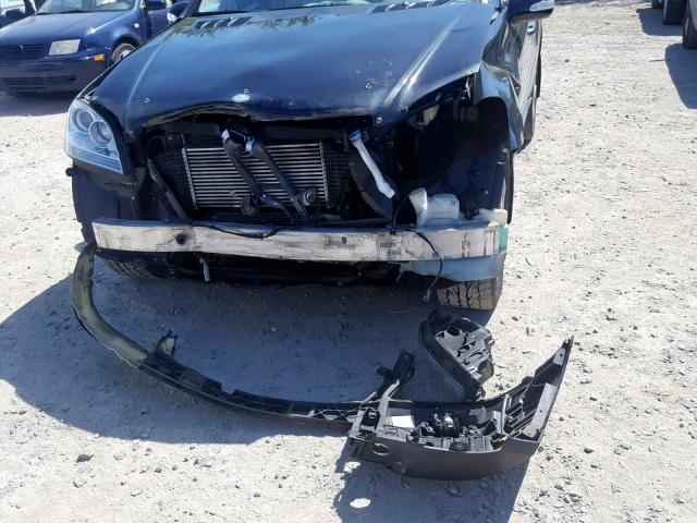 4JGBB22E68A323123 - 2008 MERCEDES-BENZ ML 320 CDI BLACK photo 9