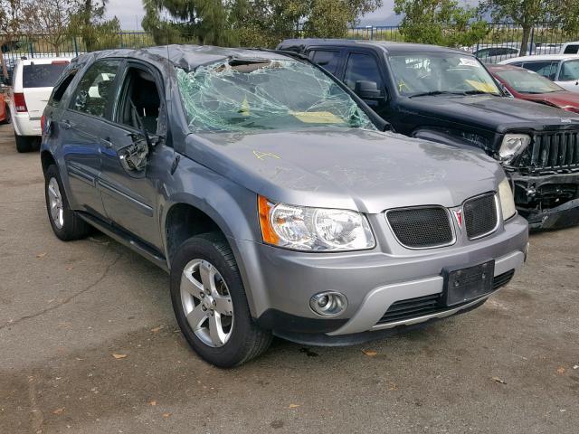 2CKDL63F666102469 - 2006 PONTIAC TORRENT GRAY photo 1