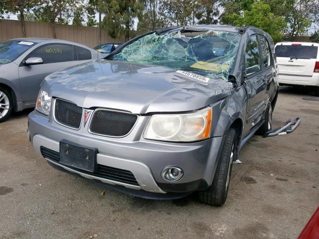 2CKDL63F666102469 - 2006 PONTIAC TORRENT GRAY photo 2