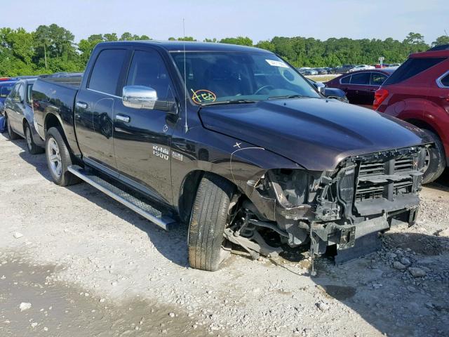 1C6RR6LT6HS845013 - 2017 RAM 1500 SLT BROWN photo 1