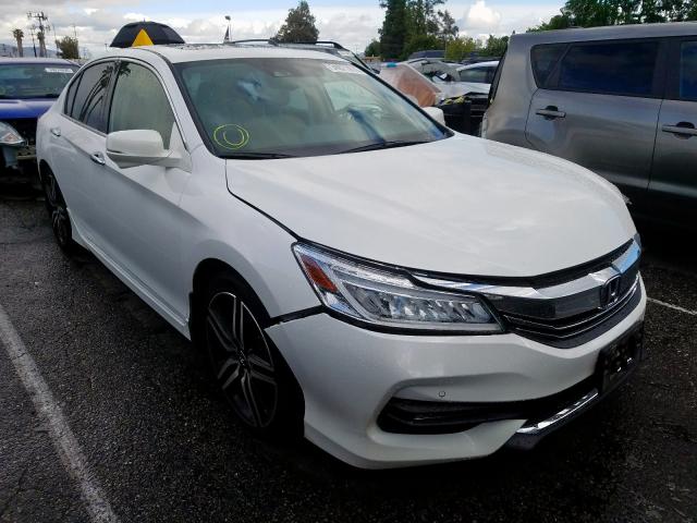 1HGCR3F92GA025742 - 2016 HONDA ACCORD TOURING  photo 1