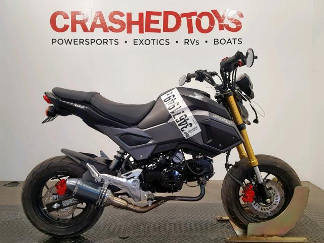 MLHJC7552J5002522 - 2018 HONDA GROM 125 CHARCOAL photo 1