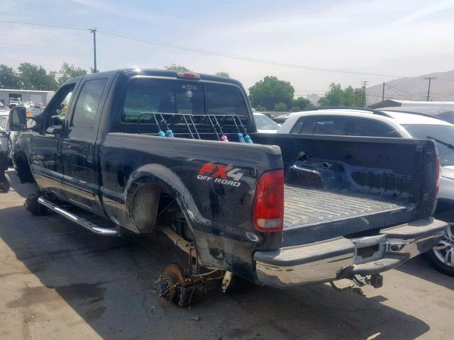 1FTSW31P43ED45320 - 2003 FORD F350 SRW S BLACK photo 3