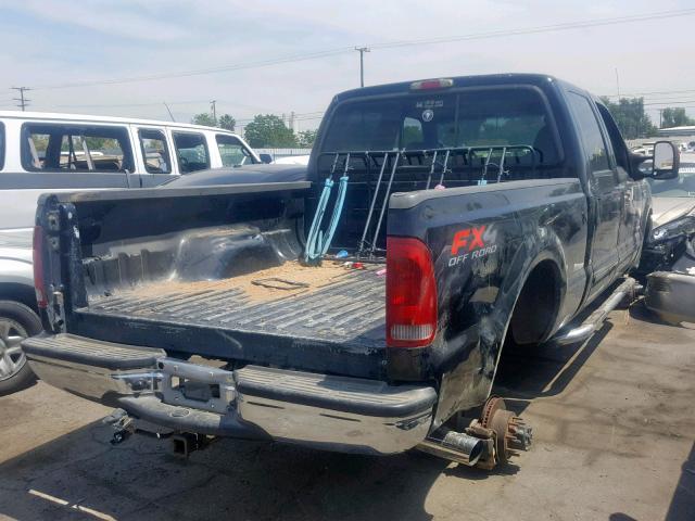 1FTSW31P43ED45320 - 2003 FORD F350 SRW S BLACK photo 4