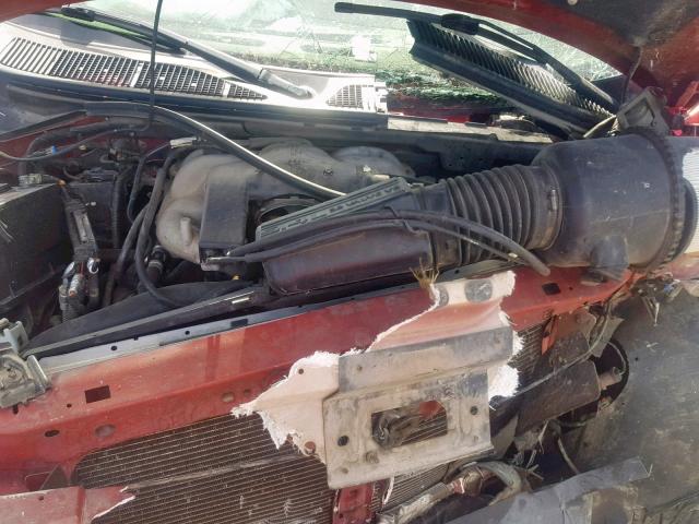 5LMFU28R41LJ30515 - 2001 LINCOLN NAVIGATOR 栗色 照片 7