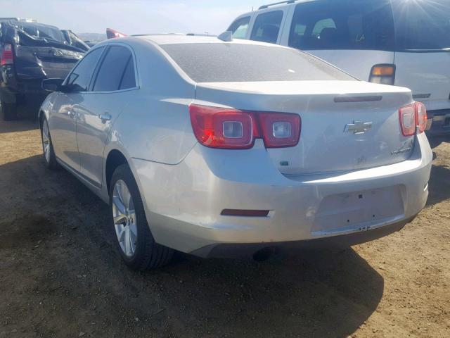 1G11F5SL4FU149996 - 2015 CHEVROLET MALIBU LTZ ვერცხლისფერი ფოტო 3