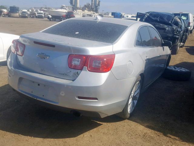 1G11F5SL4FU149996 - 2015 CHEVROLET MALIBU LTZ ვერცხლისფერი ფოტო 4