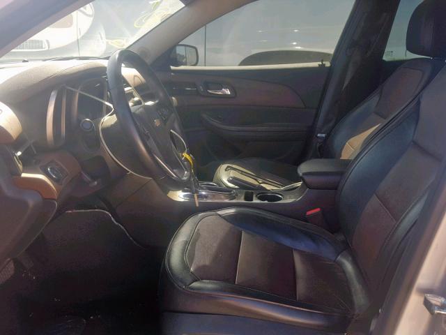 1G11F5SL4FU149996 - 2015 CHEVROLET MALIBU LTZ ვერცხლისფერი ფოტო 5