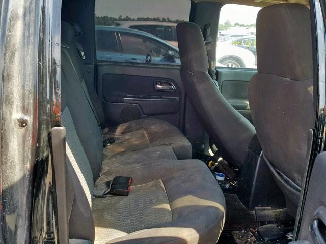 1GCDSCFE0C8162751 - 2012 CHEVROLET COLORADO L BLACK photo 6