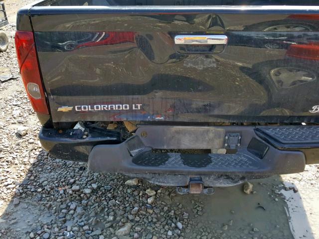 1GCDSCFE0C8162751 - 2012 CHEVROLET COLORADO L BLACK photo 9