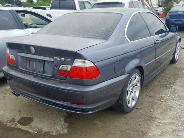 WBABN73453PJ15848 - 2003 BMW 325 CI GRAY photo 4